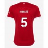 Liverpool Ibrahima Konate #5 Hemmatröja Dam 2023-24 Korta ärmar